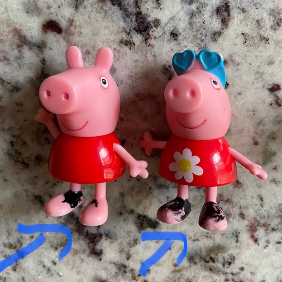 Peppa pig Family and some friends figure /Lot of 11 - Picture 7 of 12
